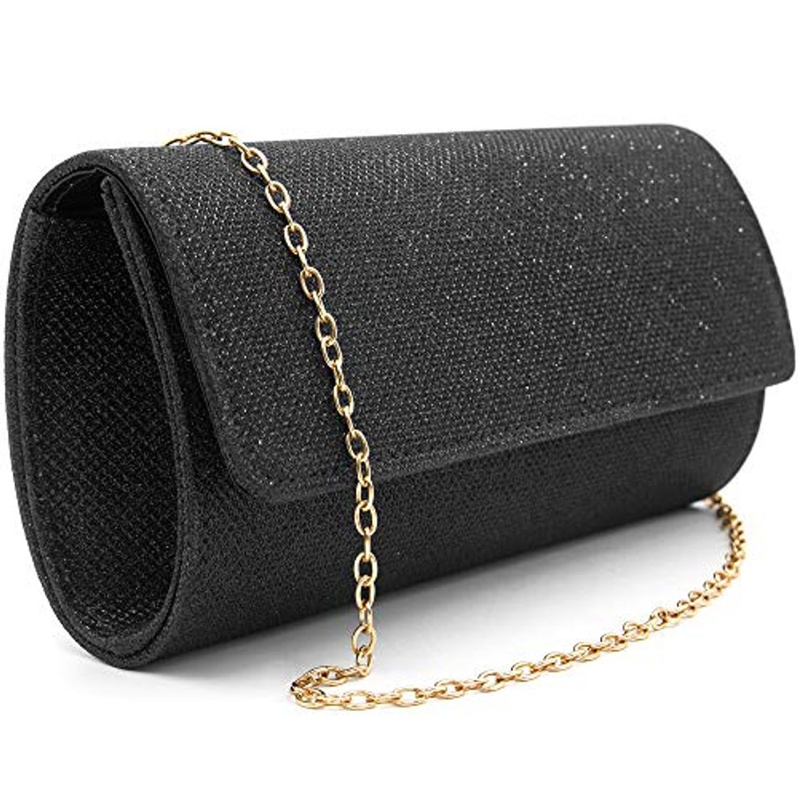 Moda Milisente Mujeres Bolsa De Noche Elegante Embrague Bolso De Hombro Brillo