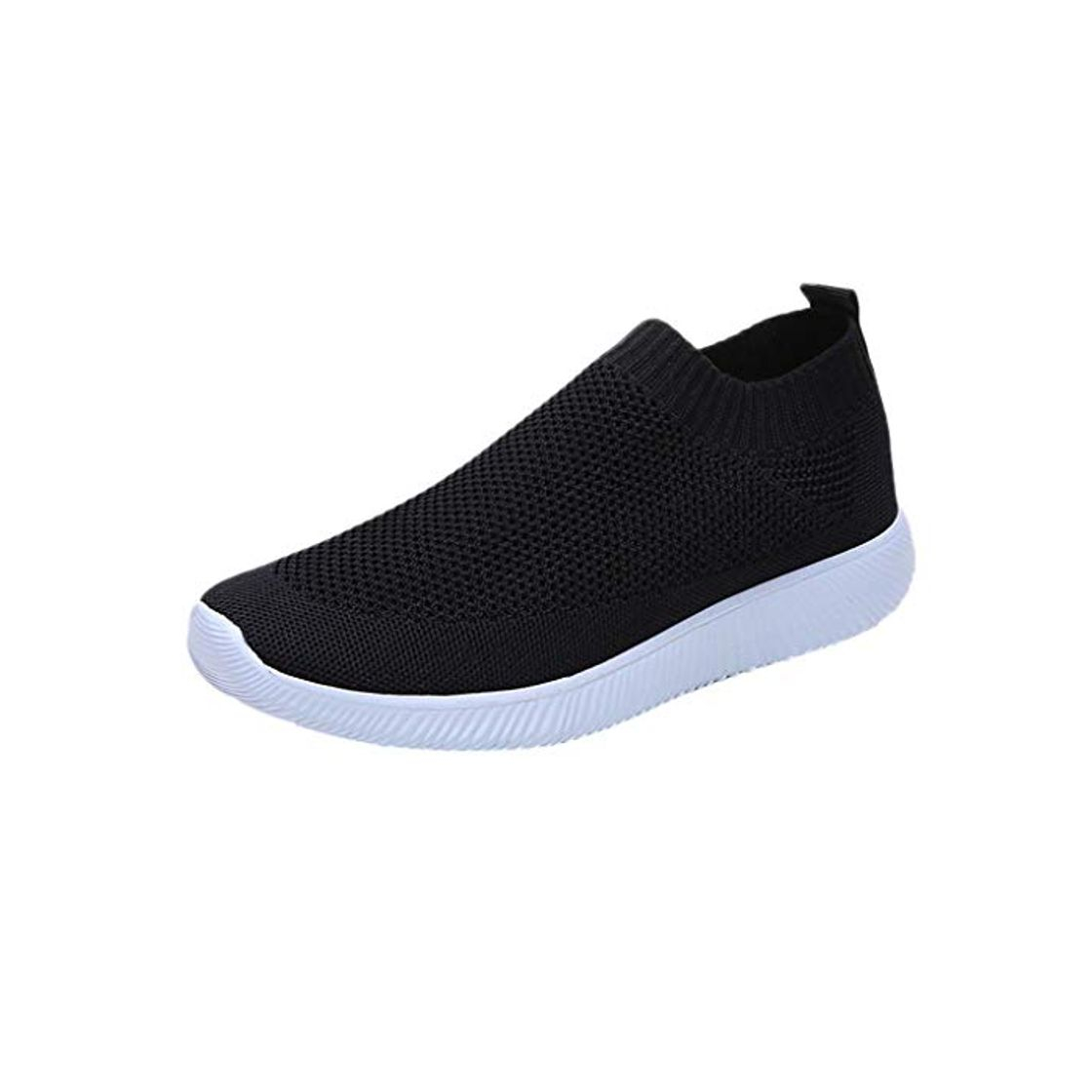 Social Culater Zapatillas Mujer Malla Exterior Color Sólido Deportivas Runing Zapatillas Transpirables