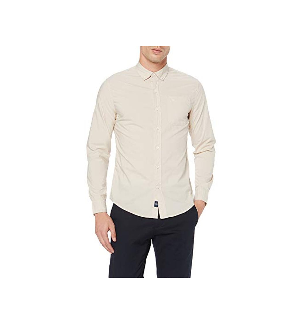 dockers Alpha Icon LS Camisa, Marrón