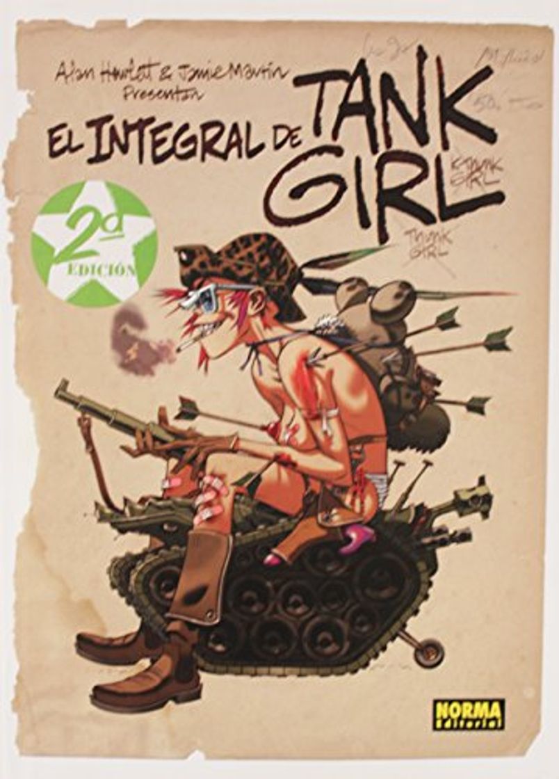 Libro EL INTEGRAL DE TANK GIRL