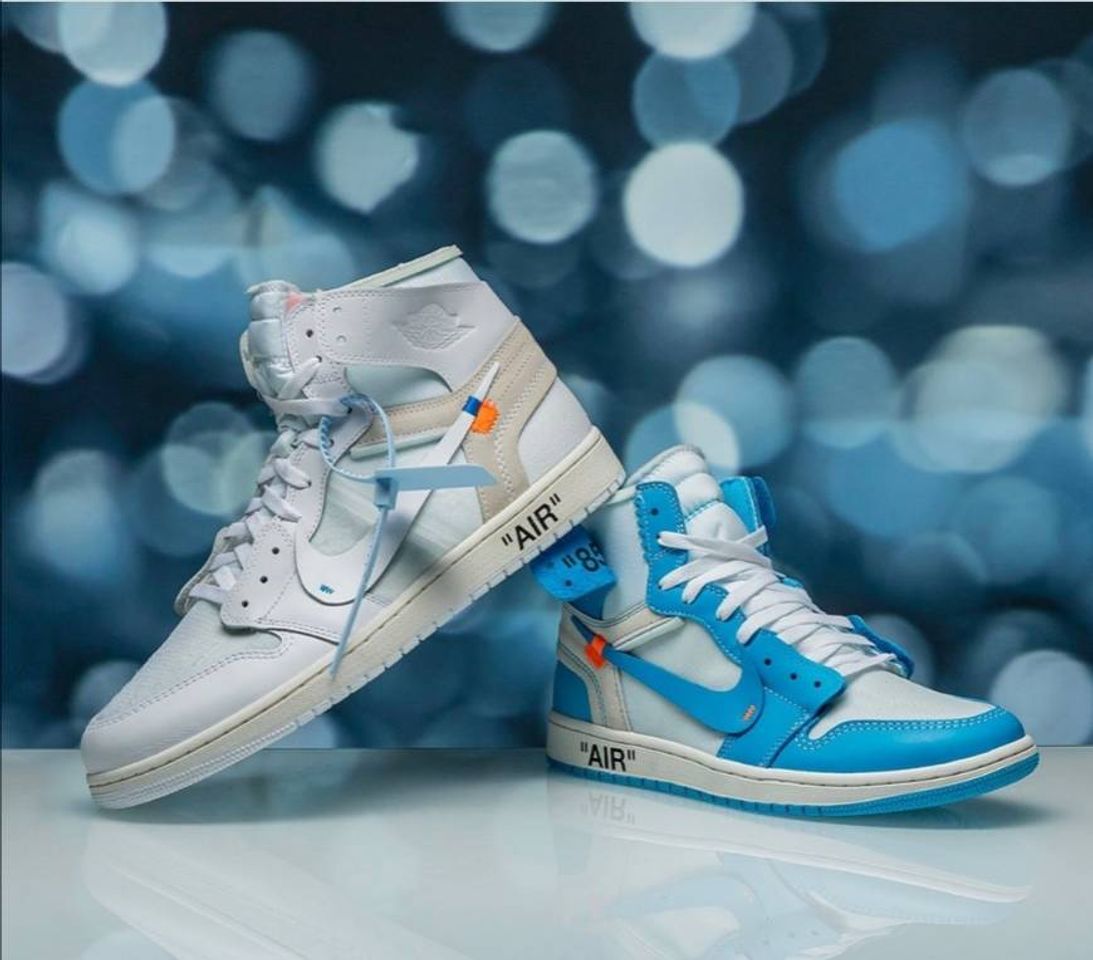 Fashion Jordan 1 Retro High UNC 'Off White'