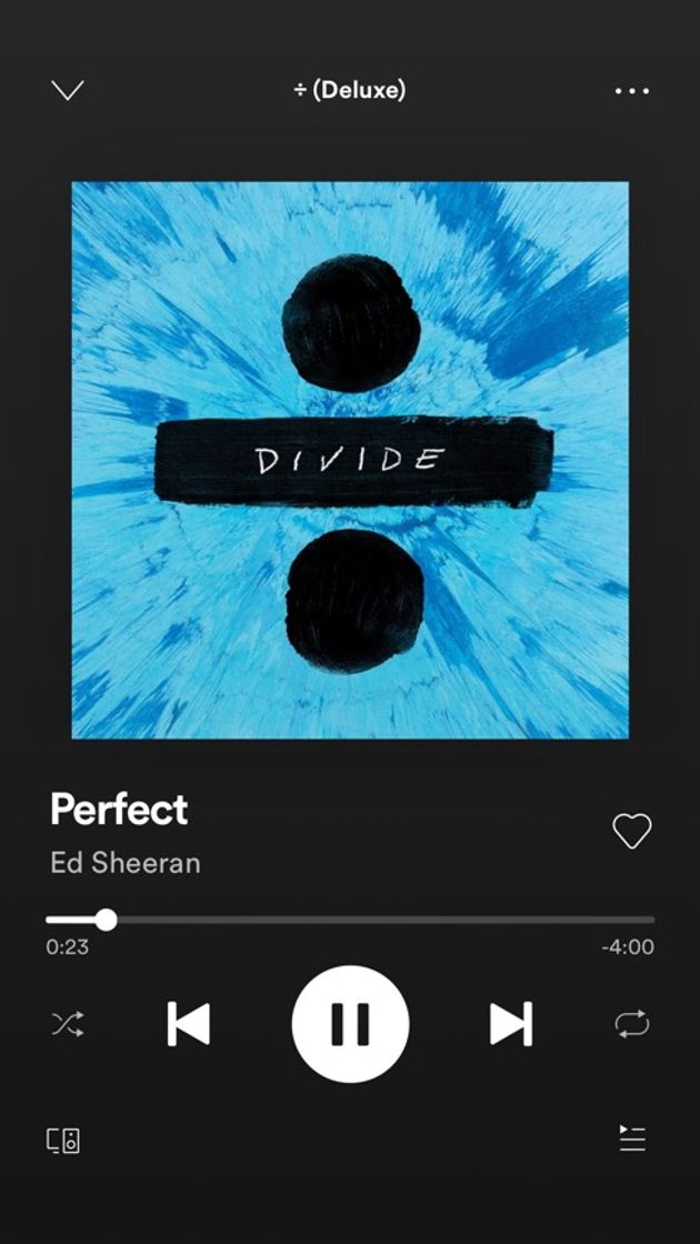 Canción Perfect