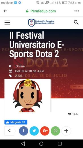 Torneo  Universidades Dota 2 ..