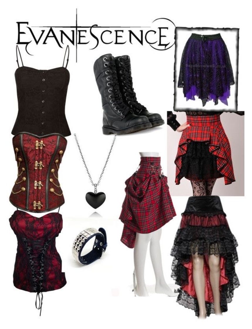 Moda Evanescence outfit style 