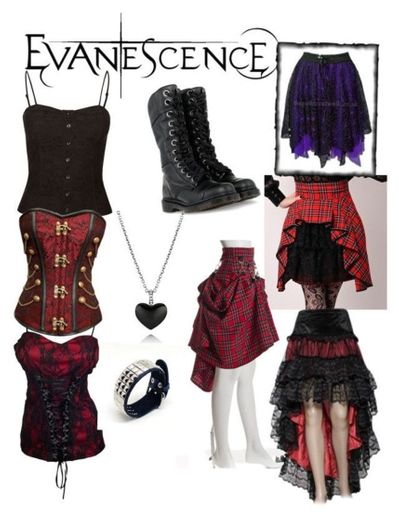 Evanescence outfit style 