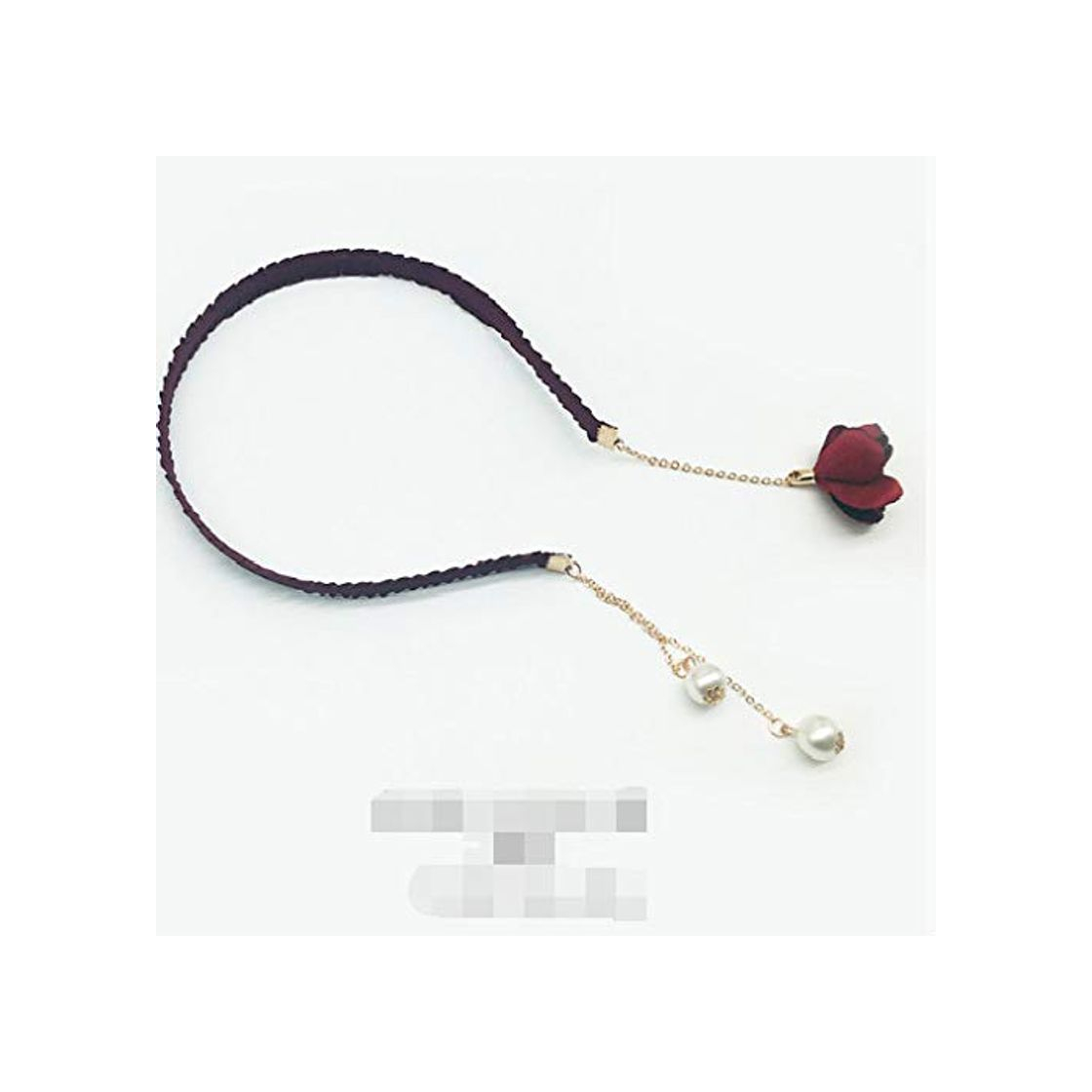 Moda Aro de pelo Corea Del Sur Bandas Para El Cabello Adulto Elegante Pendientes De Flores Accesorios Para El Cabello Niños Diadema Linda Literatura Y Arte Estilo Retro Kore