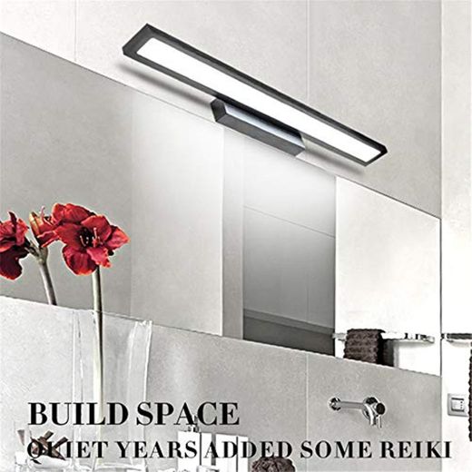 Espejo de baño Luces Kit Luz de espejo LED Espejo de luz frontal Cuarto de baño Baño Luz de baño Moderno Minimalista impermeable Espejo de niebla Luz de gabinete Luz de espejo de aluminio Estilo Holly