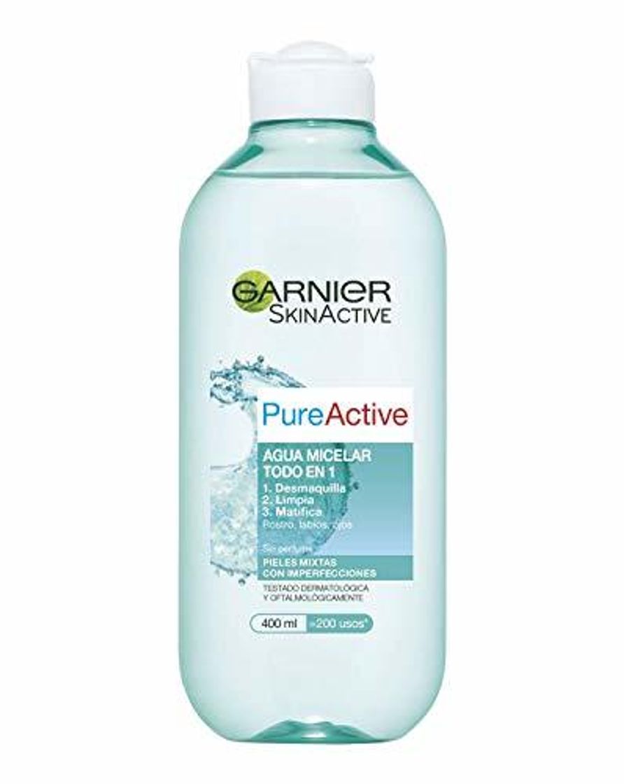 Social Garnier Skin Active Pure Active Mat Control Agua Micelar