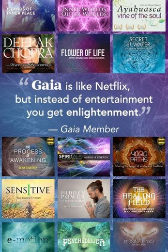 Gaia - Conscious Media, Streaming Yoga Videos & More