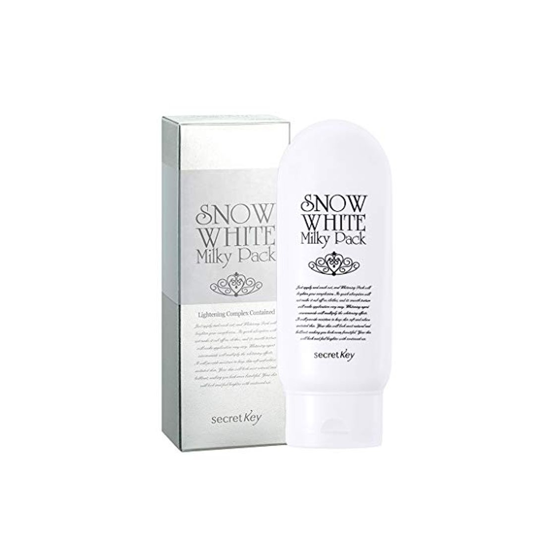 Products [SECRET KEY] Snow White Whitening Milky Pack 200g for Face and Body