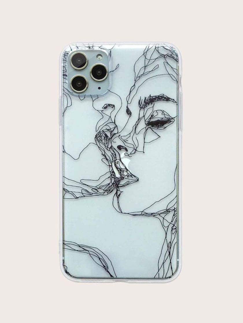 Fashion Funda Dibujo Transparente 🖤