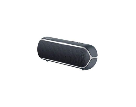 Sony SRS-XB22B - Altavoz inalámbrico portátil Bluetooth, Extra Bass, diseño portátil, batería