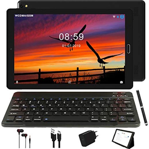 Tablet 10.0 Pulgadas GOODTEL 4G Android 8.0 NEGRO Tablets PC con 3GB