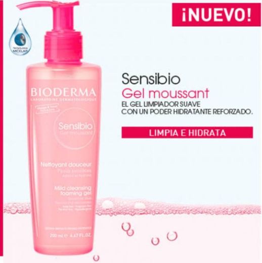 Bioderma sensibio gel moussant 