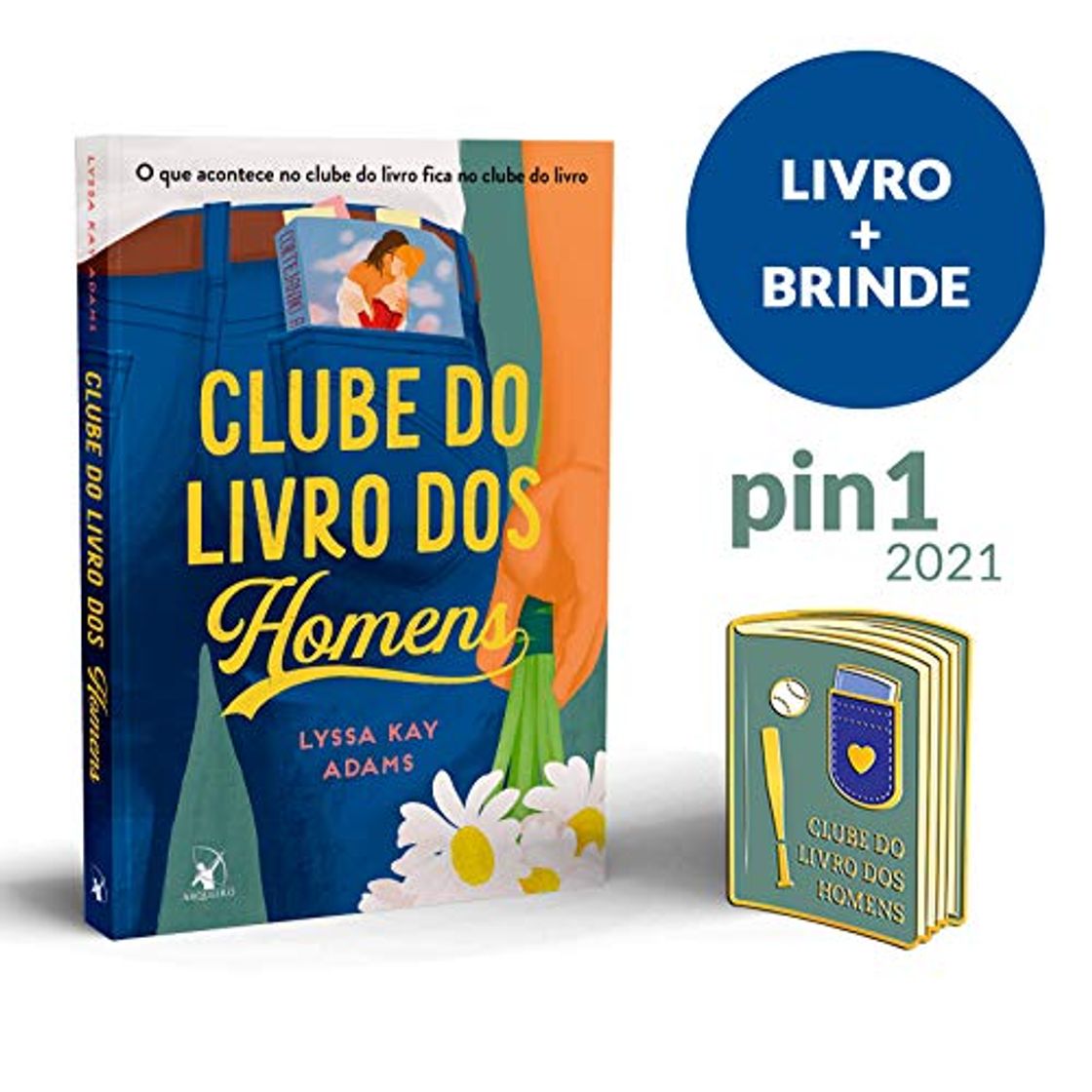 Books Clube Do Livro Dos Homens + Pin1