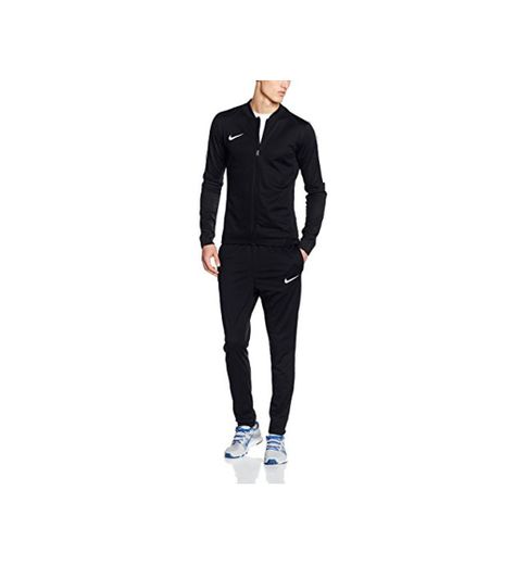 Nike Academy16 Knt Tracksuit 2, Chándal Para Hombre, Negro / Blanco 