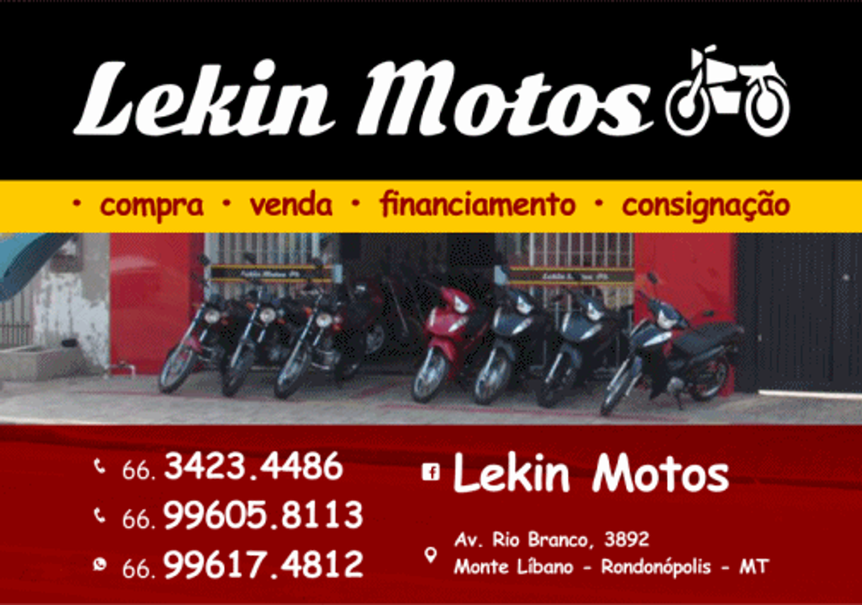 Place Lekin Motos (66)996058113