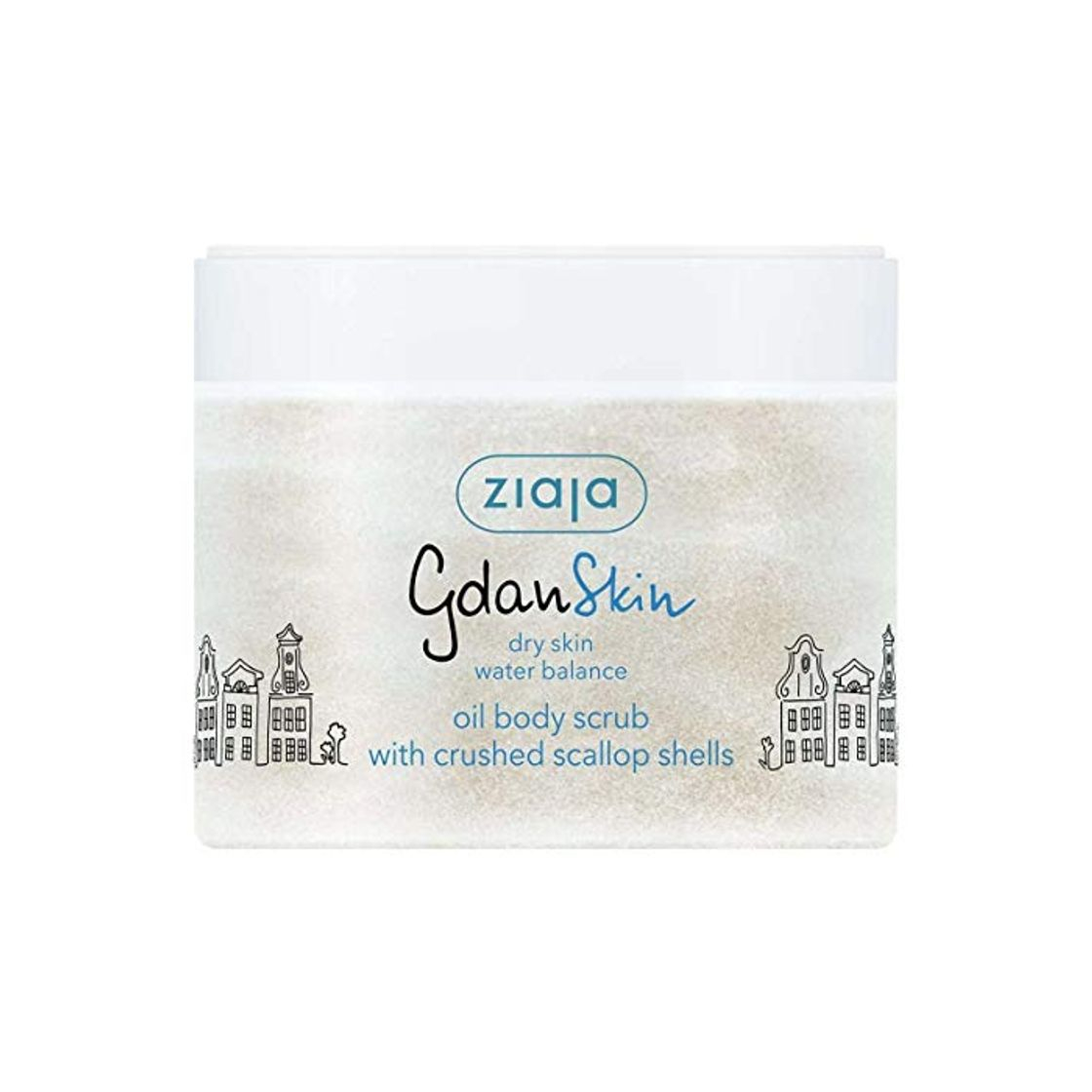 Products Ziaja Gdanskin Exfoliante Corporal de Aceite con Conchas de Vieira Molidas   300 ml