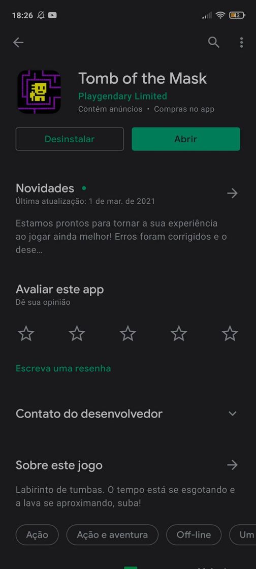 App Joguinho de fase que funciona sem internet