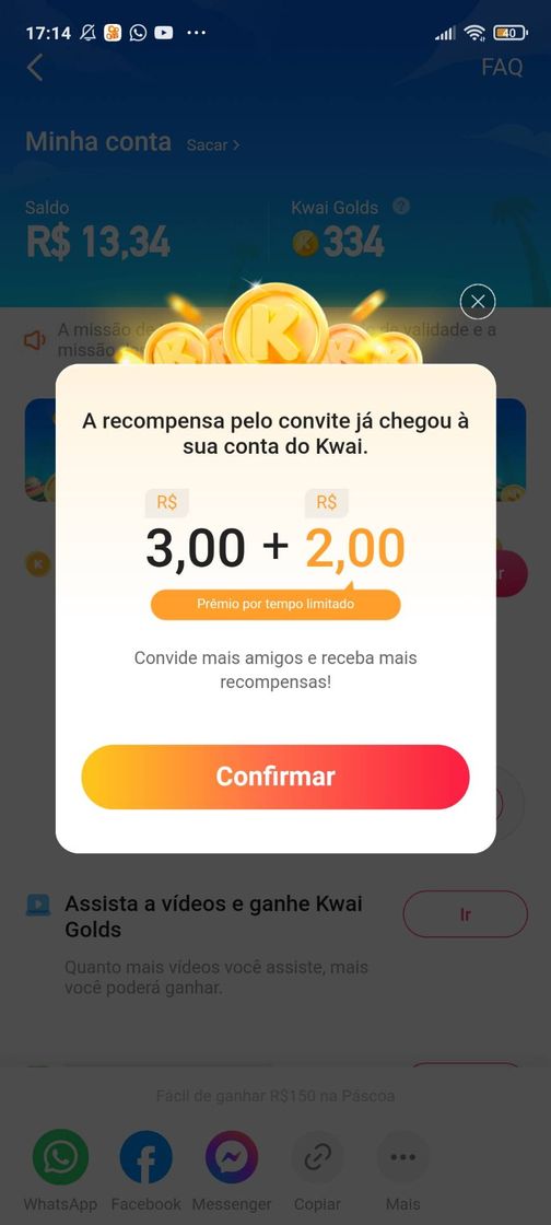 Moda Baixa e coloca meu código " Kwai461359749 " 