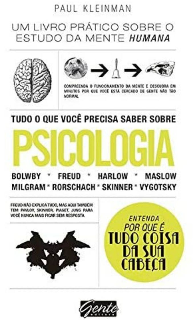 Book Tudo o que Você Precisa Saber Sobre Psicologia