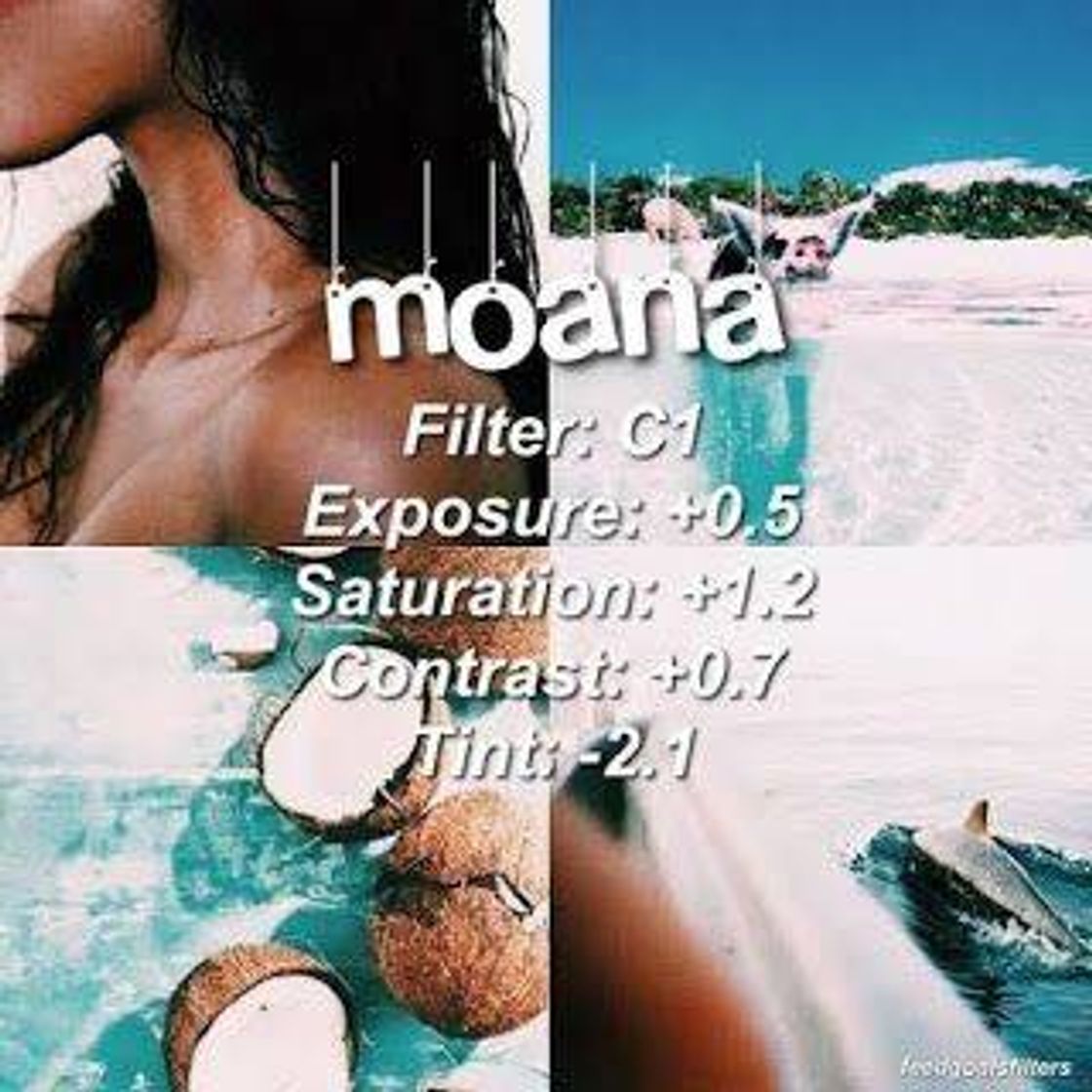 Fashion Filtro Moana 