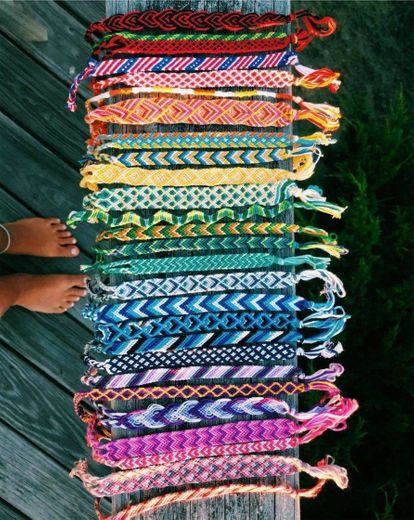 vsco girls style bracelet collection😛