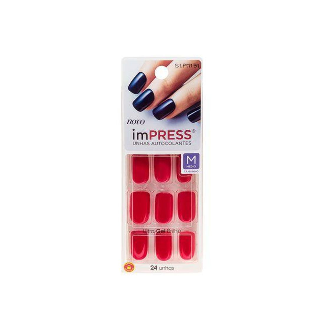 Unhas autocolantes imPRESS KISS