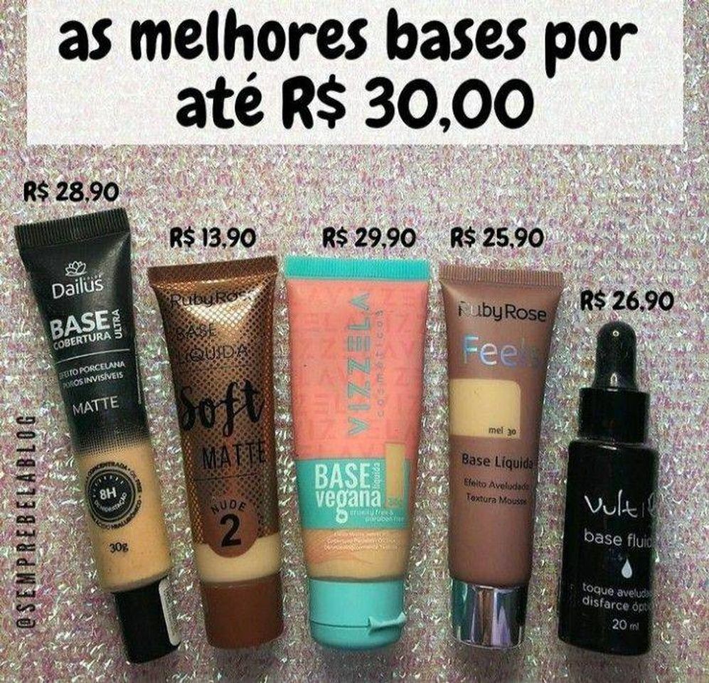 Social Bases até R$30,00