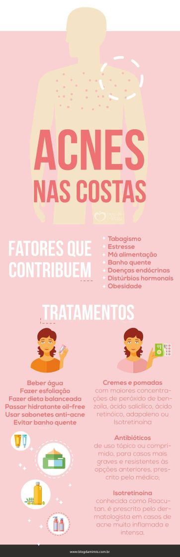 Social Dica contra acne