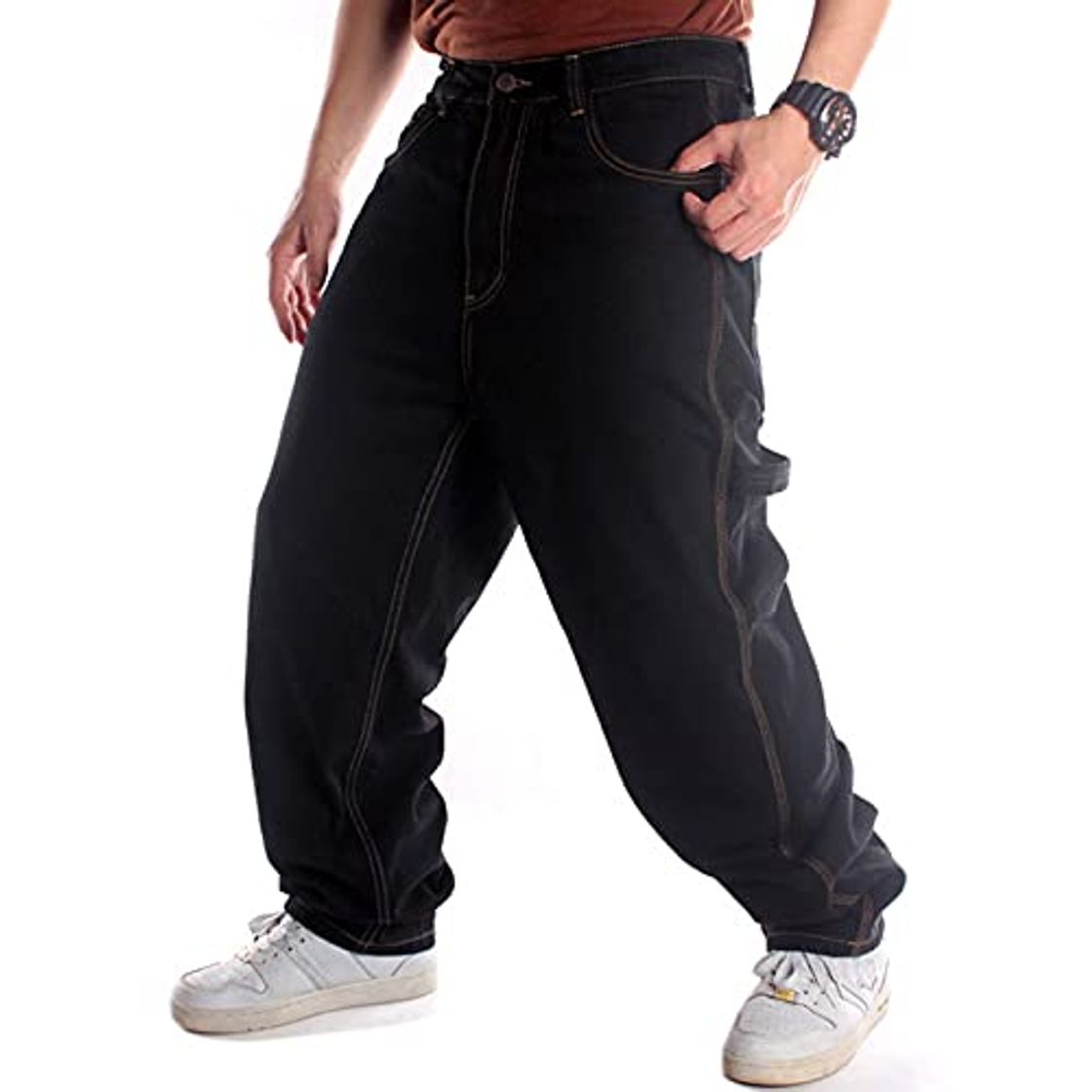 Fashion Pantalones Vaqueros de monopatín para Hombre