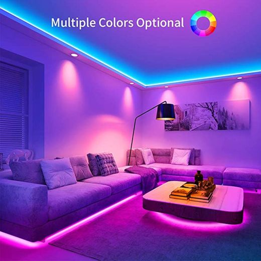 Luces LED para decorar tu habitación 