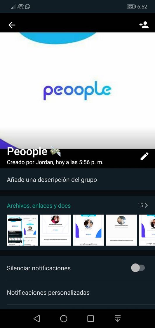 App Grupo de WhatsApp para todos lo que quieran apoyo. 