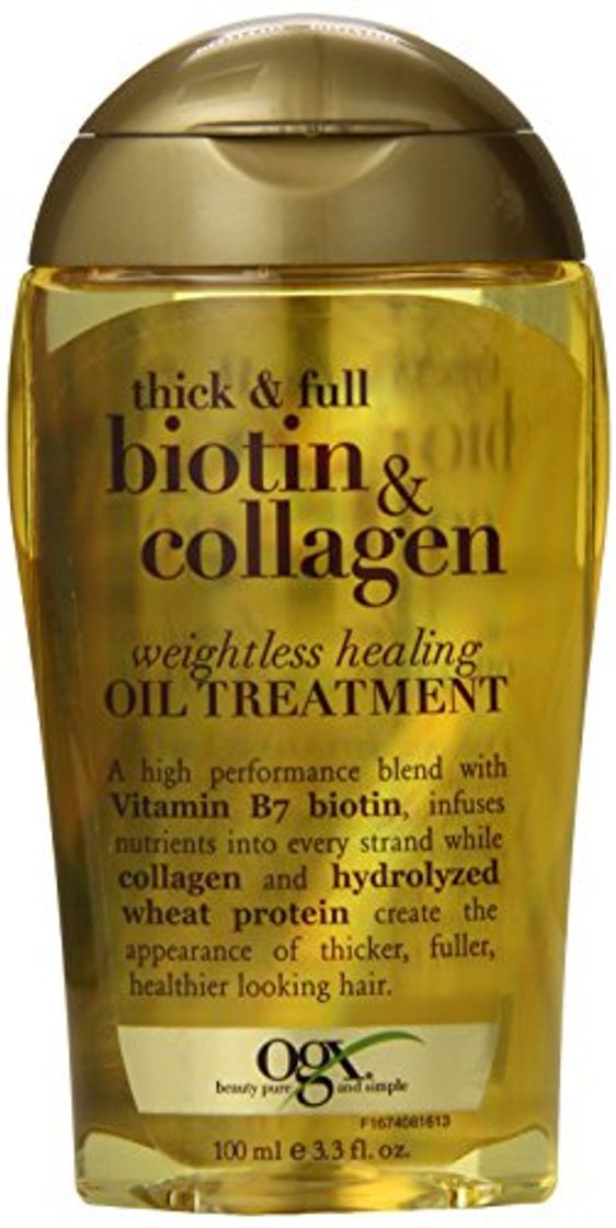 Producto OGX Weightless Healing Oil Treatment