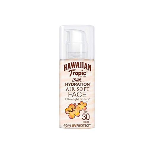 Hawaiian Tropic Face Silk Hydration Air Soft - Loción Solar Protectora Facial