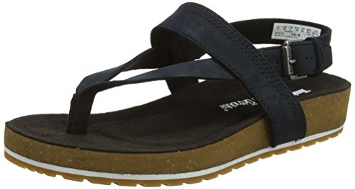 Product Timberland Malibu Waves Thong, Sandalias para Mujer, Negro