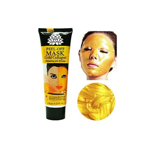 HailiCare – Mascarilla facial peel off con colágeno y oro de 24k