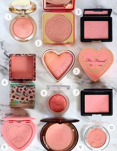 Coral Peach Blushes 