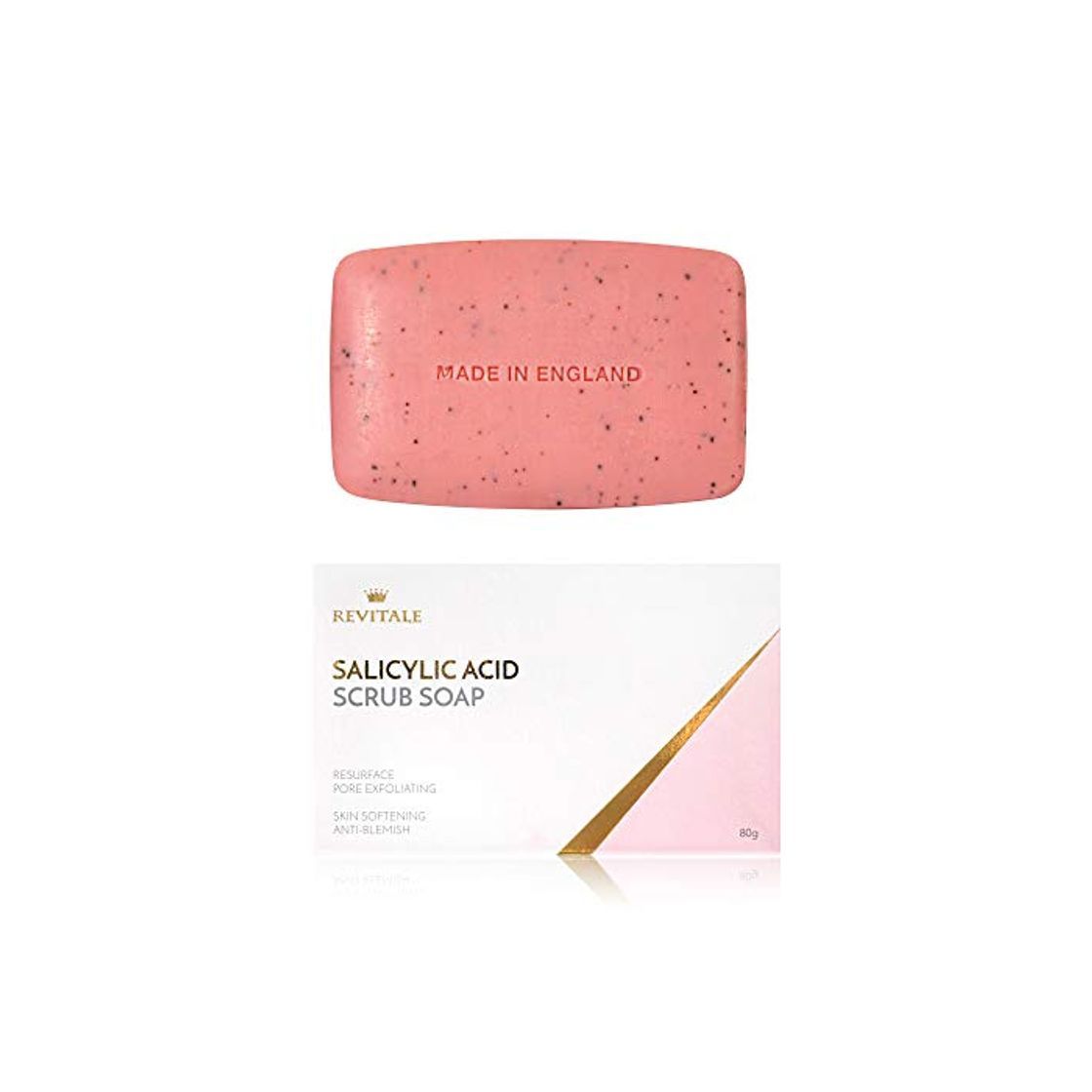 Social Jabón exfoliante con ácido salicílico poro exfoliante