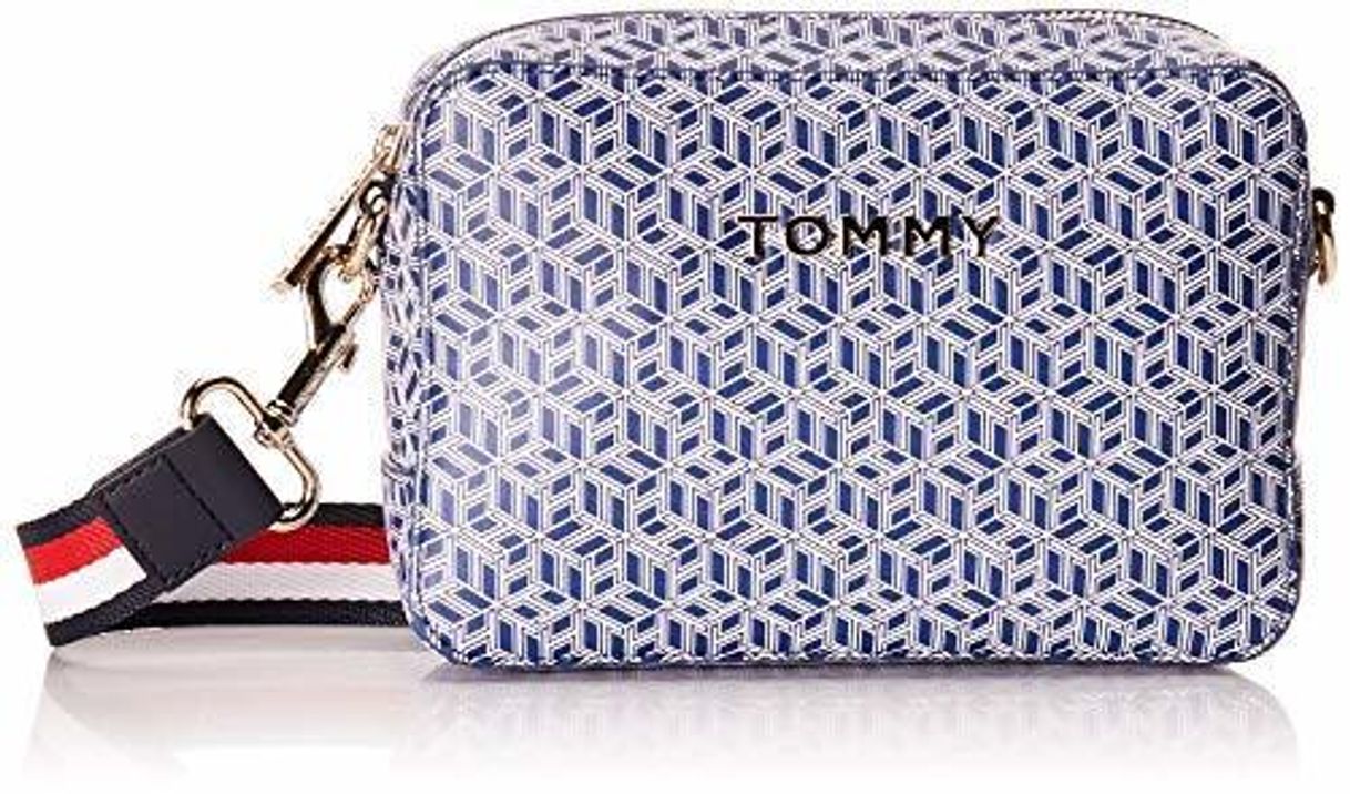 Lugares Tommy Hilfiger Icónico Tommy Camera Bag Monogram Blue Ink