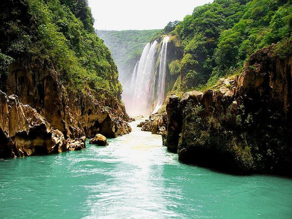 Lugar Cascada de Tamul