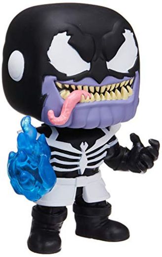 Funko- Pop Bobble: Marvel: Venom S2-Thanos Figura Coccionab, Multicolor, Talla Única