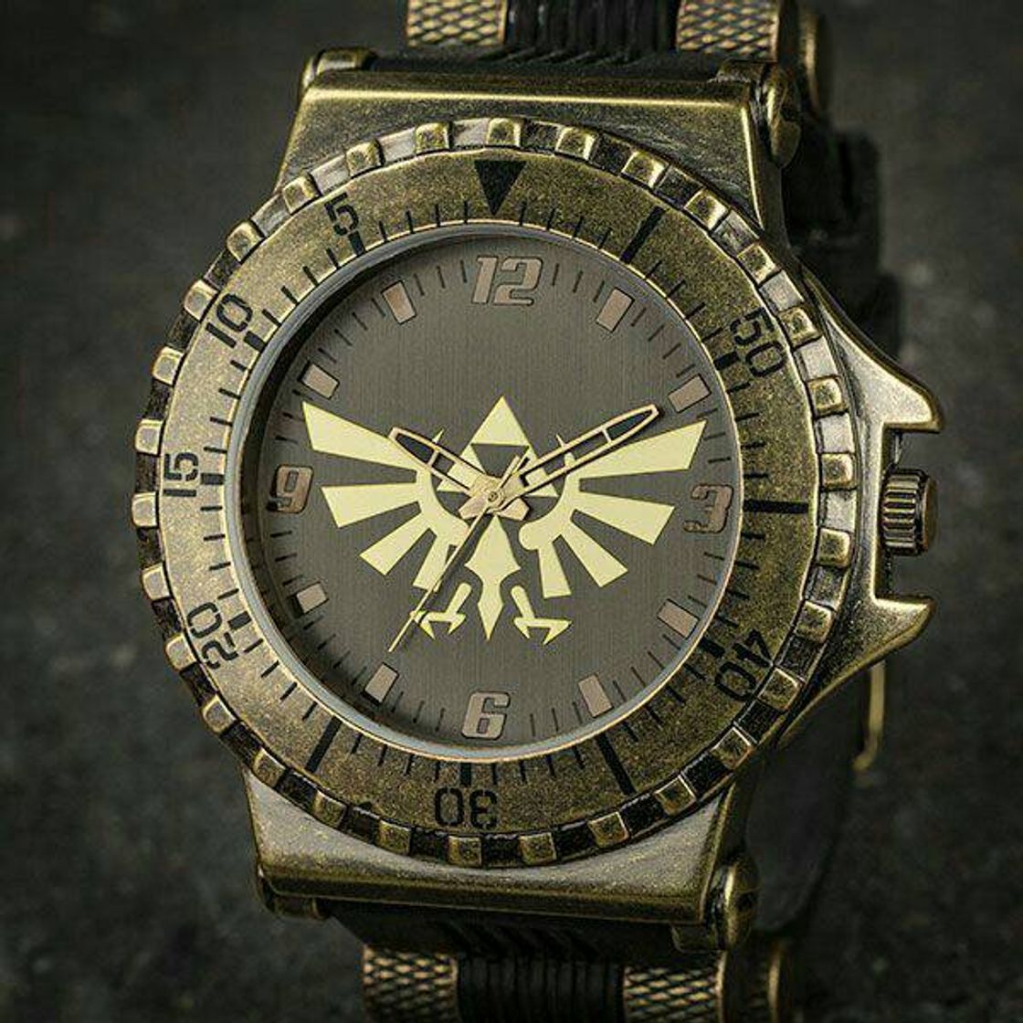 Social Nintendo Reloj de Pulsera NES Controlador Digital Negro