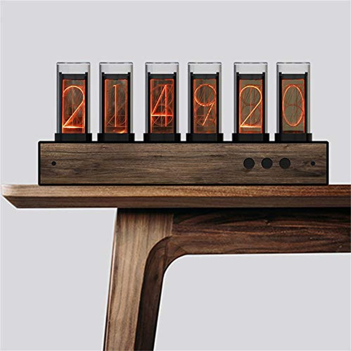 Product KKTECT Tube Clock Reloj Digital LED con un Cable USB DIY Nixie