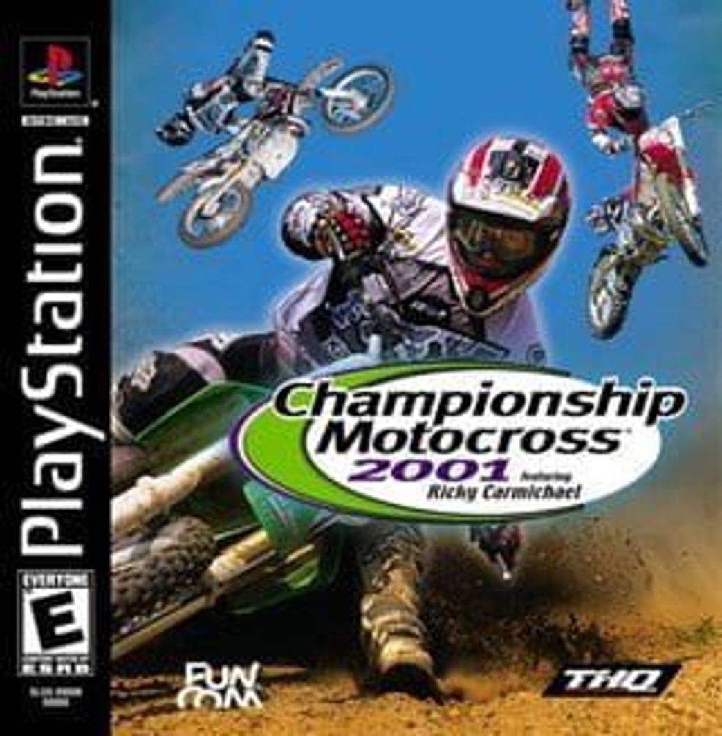 Videogames Championship Motocross 2001 featuring Ricky Carmichael