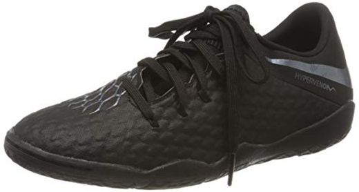 Nike Hypervenom 3 Academy IC, Zapatillas de Fútbol para Hombre, Negro