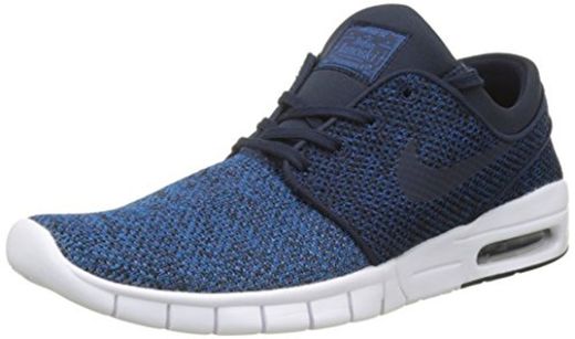 Nike Stefan Janoski MAX, Zapatillas de Skateboarding para Hombre, Azul