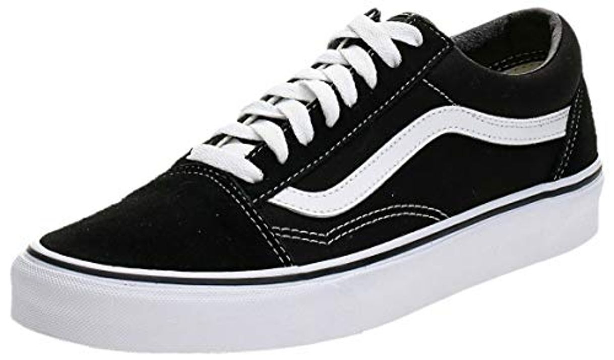 Social Vans Old Skool, Zapatillas Unisex Niños, Negro