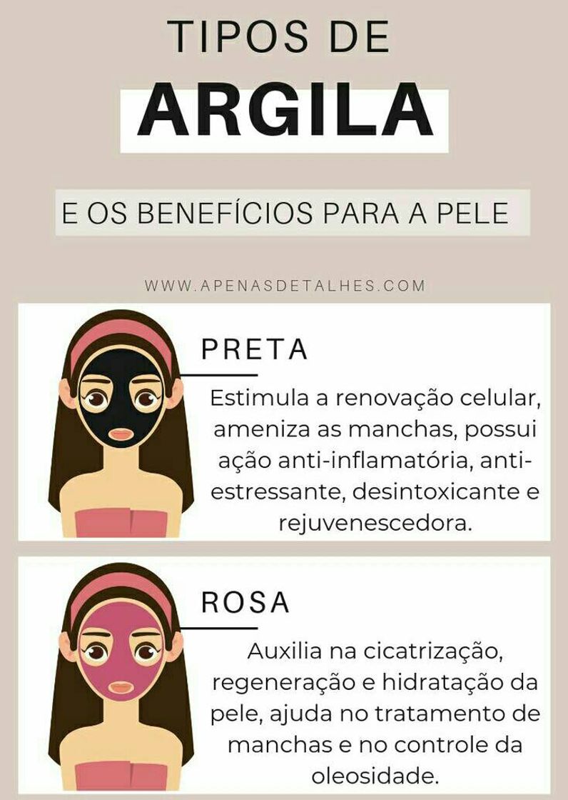 Moda Tipos de argilas