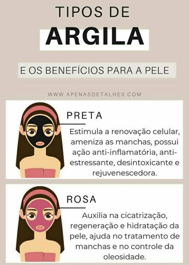 Tipos de argilas